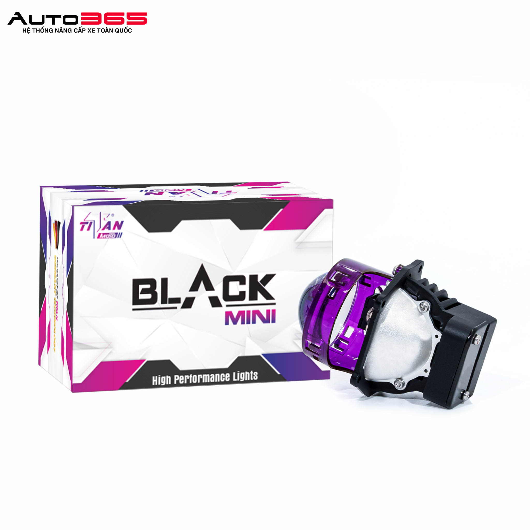 BI LED TITAN MOTO BLACK MINI 2.0 INCH (LẺ)